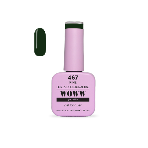 Ημιμόνιμο Βερνίκι New Woww Cosmetics 10ml Pine - 467